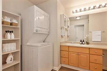 Stackable washer and dryer